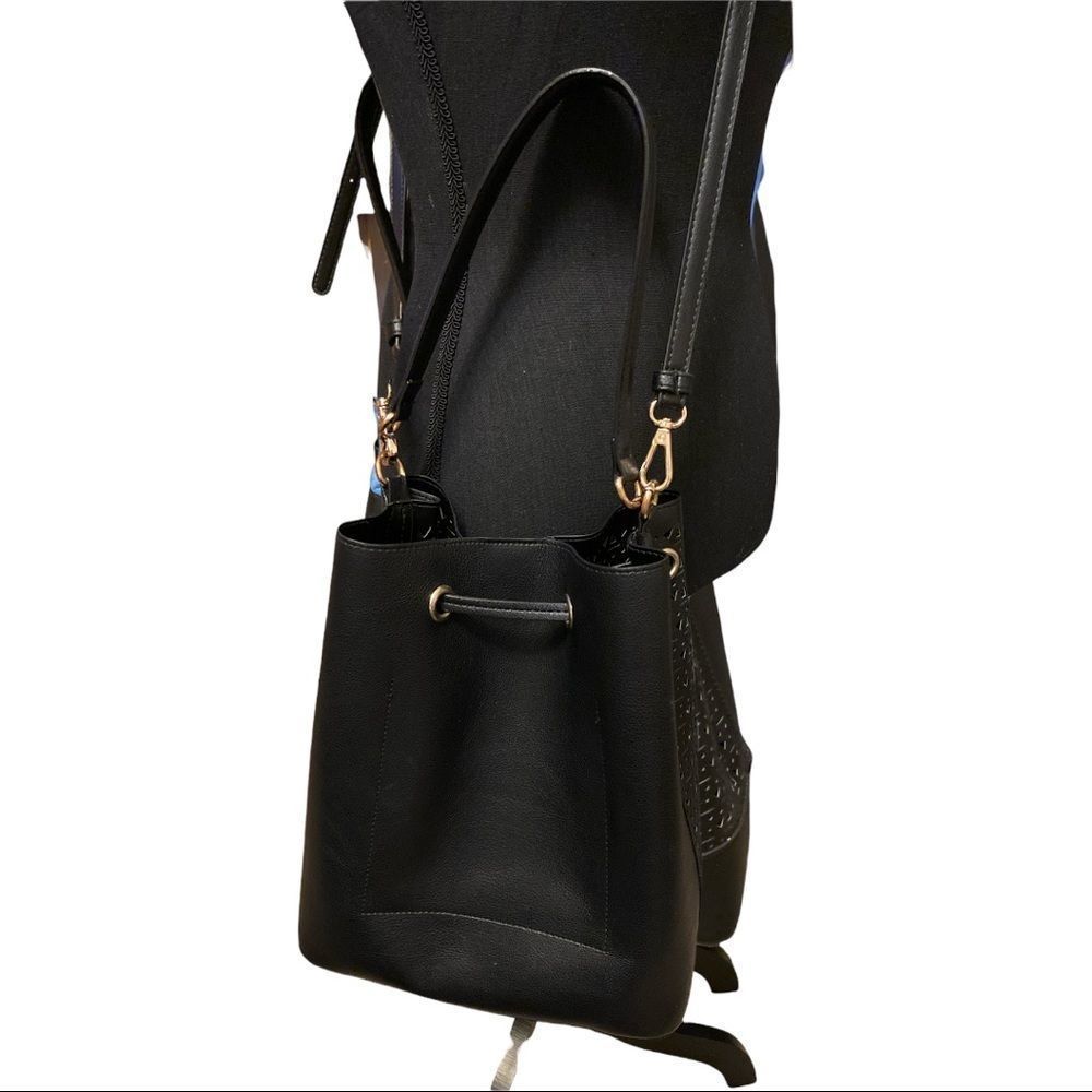 Drawstring Bucket Crossbody Purse - image 2